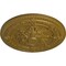 Ekena Millwork Vincent Ceiling Medallion (Fits Canopies up to 6"), Hand-Painted Gold, 26"OD x 3"P CM26VIGLS - alternate 3